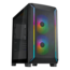 FARA 312Z, Tempered Glass, No PSU, microATX, Black, Mini Tower Case