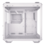 TUF Gaming GT502, Tempered Glass, No PSU, ATX, White, Mid Tower Case