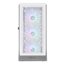 Ceres 500 TG ARGB Snow, Tempered Glass, No PSU, E-ATX, White, Mid Tower Case