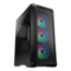 Archon 2 Mesh RGB, Tempered Glass, No PSU, ATX, Black, Mid Tower Case