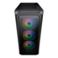 Archon 2 Mesh RGB, Tempered Glass, No PSU, ATX, Black, Mid Tower Case