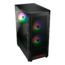 Airface RGB, Tempered Glass, No PSU, E-ATX, Black, Mid Tower Case