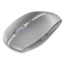 GENTIX BT, Blue, 2000-dpi, Bluetooth, Frosted Silver, Optical Ergonomic Mouse