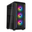 FARA 511Z, Tempered Glass, No PSU, ATX, Black, Mid Tower Case