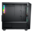 MG120-G RGB, Tempered Glass, No PSU, microATX, Black, Mini Tower Case