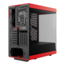 Y40, Tempered Glass, No PSU, ATX, Red, Mid Tower Case