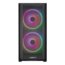 LANCOOL 216 RGB, Tempered Glass, w/Controller, No PSU, E-ATX, Black, Mid Tower Case