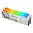 32GB (2 x 16GB) FURY™ Renegade DDR5 6400MT/s, CL32, White/Silver, RGB LED, DIMM Memory