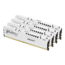 64GB (4 x 16GB) FURY Beast DDR5 5200MT/s, CL40, White, DIMM Memory