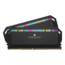 64GB (2 x 32GB) DOMINATOR® PLATINUM RGB DDR5 6400MT/s, CL32, Black, RGB LED, DIMM Memory