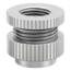 EK-Quantum Torque Pass-Through G1/4 - Satin Titanium