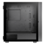 H570 TG ARGB, Tempered Glass, No PSU, E-ATX, Black, Mid Tower Case