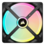 iCUE LINK QX140 RGB 140mm, Black, RGB LEDs, 2000 RPM, 82.5 CFM, 37 dBA, Cooling Fan