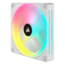 iCUE LINK QX140 RGB 2 x 140mm, White, w/ Controller, RGB LEDs, 2000 RPM, 82.5 CFM, 37 dBA, Cooling Fans