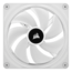 iCUE LINK QX140 RGB 140mm, White, RGB LEDs, 2000 RPM, 82.5 CFM, 37 dBA, Cooling Fan