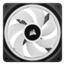 iCUE LINK QX120 RGB 120mm, Black, RGB LEDs, 2400 RPM, 63.1 CFM, 37 dBA, Cooling Fan