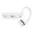 Kraken Elite 240 RGB, White, w/ Controller, 240mm Radiator, Liquid Cooling System