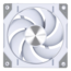 D30-120 120mm, White, D-RGB LEDs, 2000 RPM, 64.3 CFM, 30.2 dBA, Cooling Fan