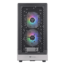 Ceres 300 TG ARGB, Tempered Glass, No PSU, E-ATX, Black, Mid Tower Case