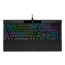 K70 PRO RGB, Per Key RGB, CORSAIR OPX, Wired, Black, Mechanical Gaming Keyboard