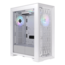 CTE T500 TG ARGB Snow, Tempered Glass, No PSU, E-ATX, White, Full Tower Case