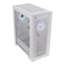 CTE T500 TG ARGB Snow, Tempered Glass, No PSU, E-ATX, White, Full Tower Case