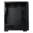STARKER, Tempered Glass, No PSU, ATX, Black, Mid Tower Case