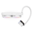 Kraken 240 RGB, White, w/ Controller, 240mm Radiator, Liquid Cooling System
