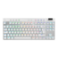 PRO X TKL, RGB, GX Brown, Wired/Wireless, White, Mechanical Gaming Keyboard