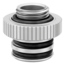 EK-Quantum Torque Push-In Adapter M 7 - Satin Titanium