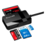 C368 USB 3.0 SD Card Reader, Plug N Play, Apple and Windows Compatible, Powered by USB, Supports CF/SD/SDHC/SCXC/MMC/MMC Micro, etc.