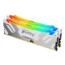 64GB (2 x 32GB) FURY™ Renegade DDR5 6400MT/s, CL32, White/Silver, RGB LED, DIMM Memory