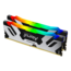 32GB (2 x 16GB) FURY™ Renegade DDR5 8000MT/s, CL38, Black/Silver, RGB LED, DIMM Memory