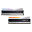 96GB (2 x 48GB) Trident Z5 RGB DDR5 6400MT/s, CL32, Silver/Black, RGB LED, DIMM Memory