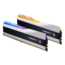 96GB (2 x 48GB) Trident Z5 RGB DDR5 6400MT/s, CL32, Silver/Black, RGB LED, DIMM Memory