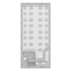 EK-QuantumX Loophole Distroplate D5 PWM - Silver