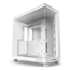 H6 Flow, Tempered Glass, No PSU, ATX, Matte White, Mid Tower Case