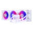Glacier One 360 D30, White, 360mm Radiator, Liquid Cooling System