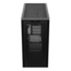 A21, Tempered Glass, No PSU, microATX, Black, Mid Tower Case