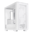 A21, Tempered Glass, No PSU, microATX, White, Mid Tower Case