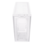 A21, Tempered Glass, No PSU, microATX, White, Mid Tower Case
