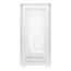 A21, Tempered Glass, No PSU, microATX, White, Mid Tower Case