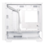 A21, Tempered Glass, No PSU, microATX, White, Mid Tower Case
