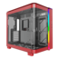 KING 95, Tempered Glass, No PSU, ATX, Red, Mid Tower Case