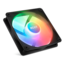 F120 RGB Core 120mm, RGB LEDs, 1800 RPM, 78.86 CFM, 33.88 dBA, Cooling Fan