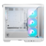 MAG PANO M100R PZ, Tempered Glass, No PSU, microATX, White, Mini Tower Case