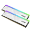 16GB (2 x 8GB) Spectrix D35G RGB DDR4 3600MT/s, CL18, White, RGB LED, DIMM Memory