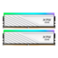 32GB (2 x 16GB) Lancer Blade RGB DDR5 6000MT/s, CL30, White, RGB LED, DIMM Memory