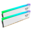 32GB (2 x 16GB) Lancer Blade RGB DDR5 6000MT/s, CL30, White, RGB LED, DIMM Memory