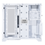 O11 VISION, Tempered Glass, No PSU, E-ATX, White, Mid Tower Case